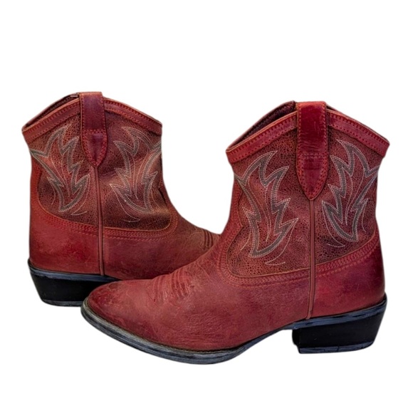 Ariat Billie Western Ankle Boots GUC $180 Size 7B    S3839 - Picture 8 of 13